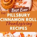 Easy Pumpkin Shaped Cinnamon Rolls
