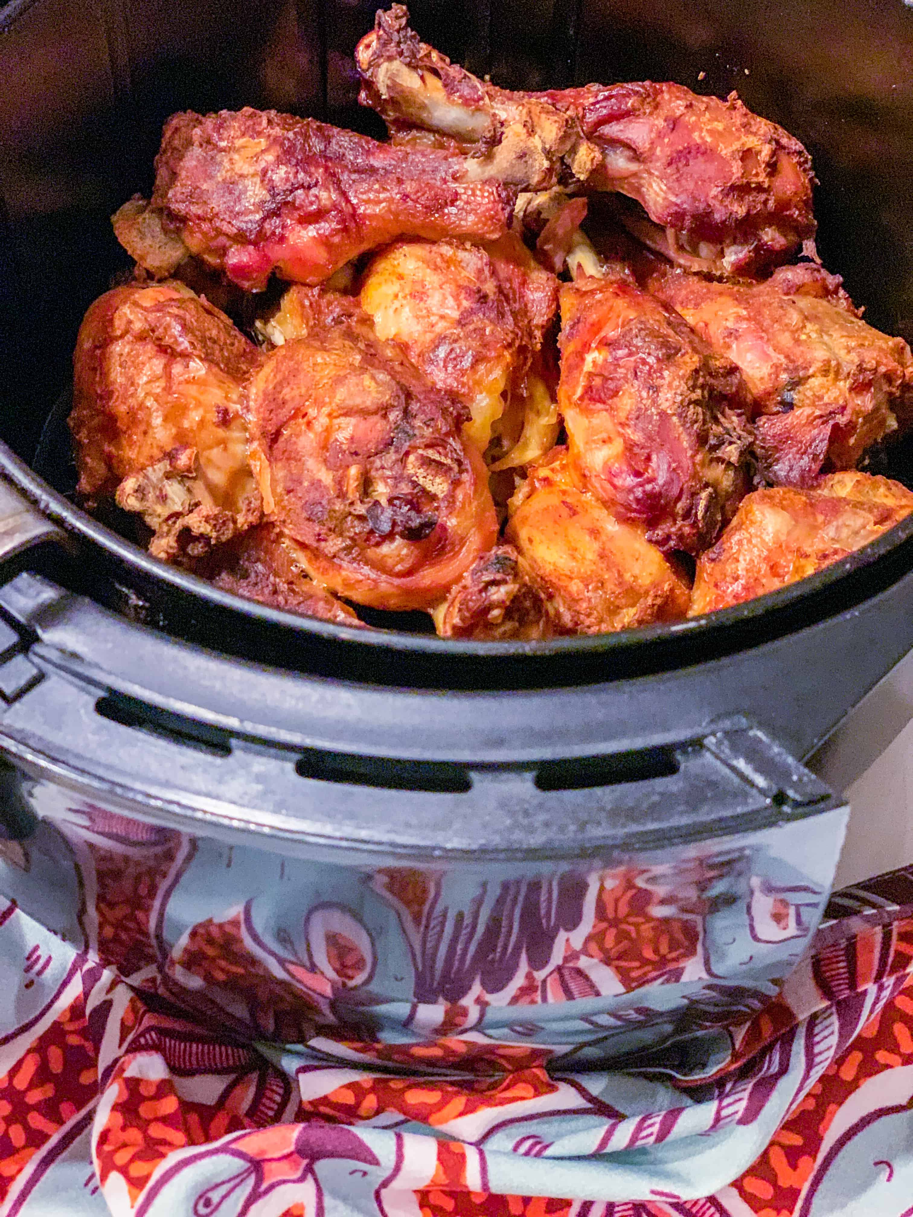 Soul Food Southern Fried Chicken Drumsticks In The Air Fryer Without Flour