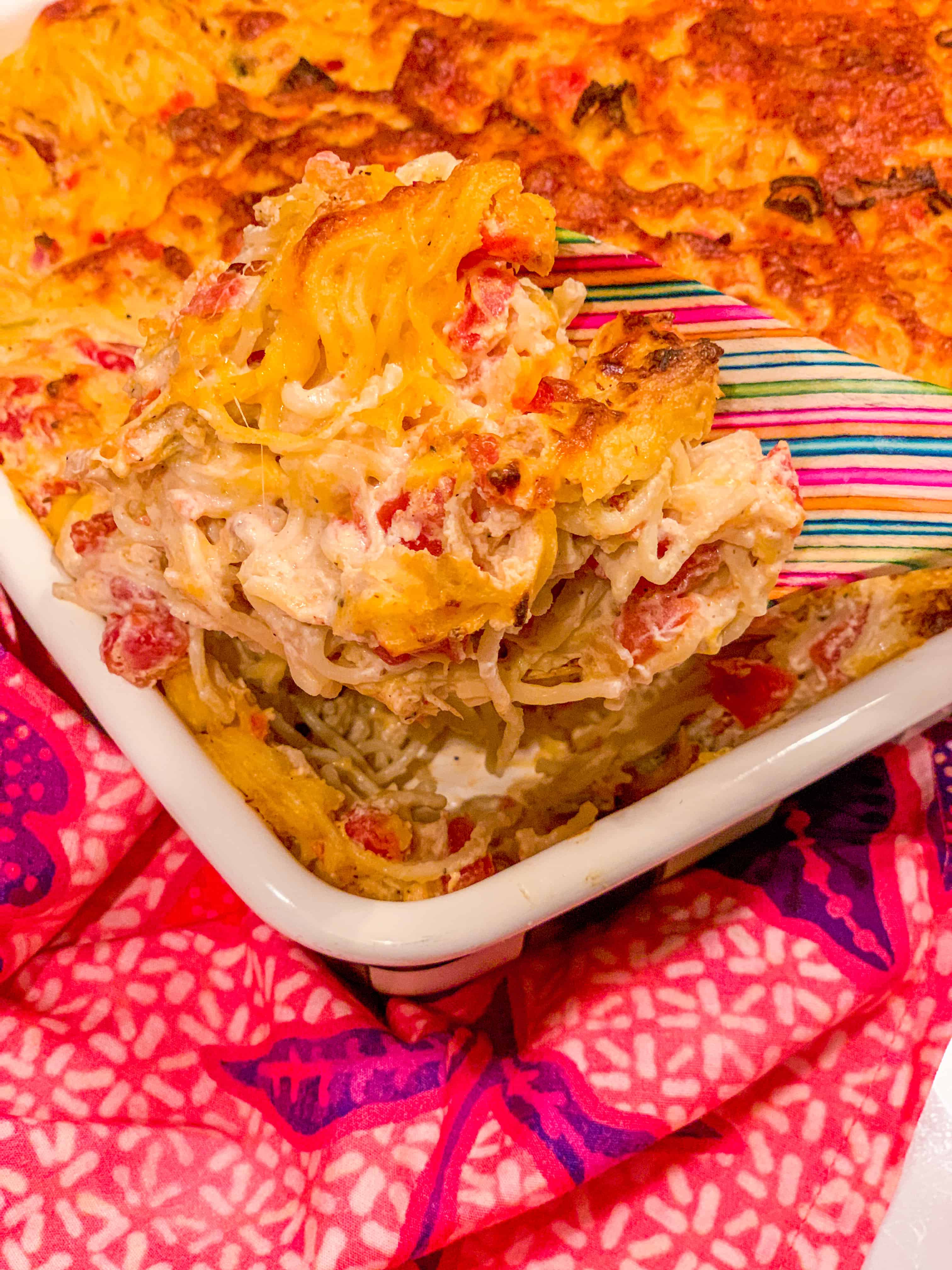 Southern Cheesy Baked Spaghetti The Soul Food Pot