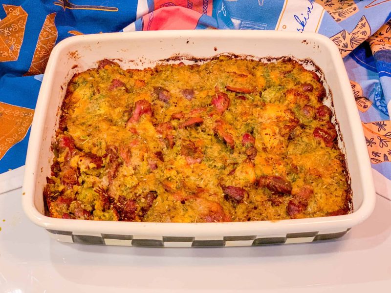 Southern Cornbread Dressing With Gizzards The Soul Food Pot