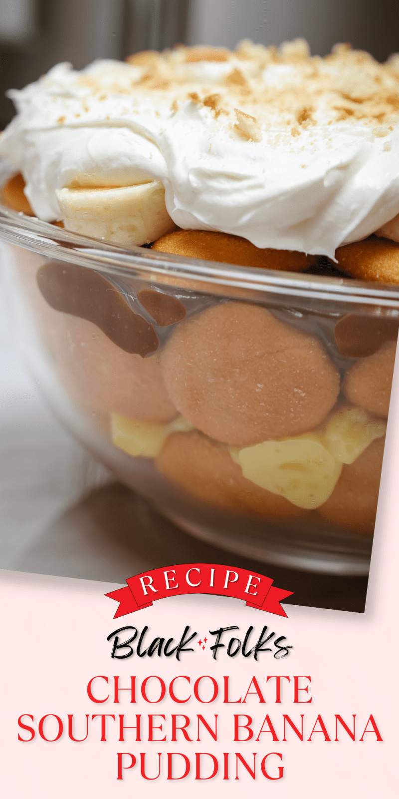 Chocolate Southern Banana Pudding - The Soul Food Pot