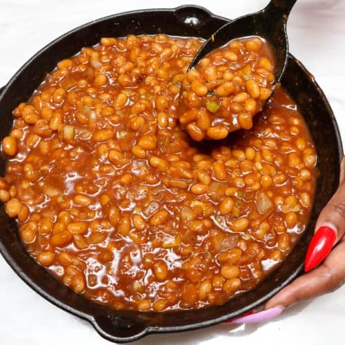 Black Folks Southern Soul Food Baked Beans