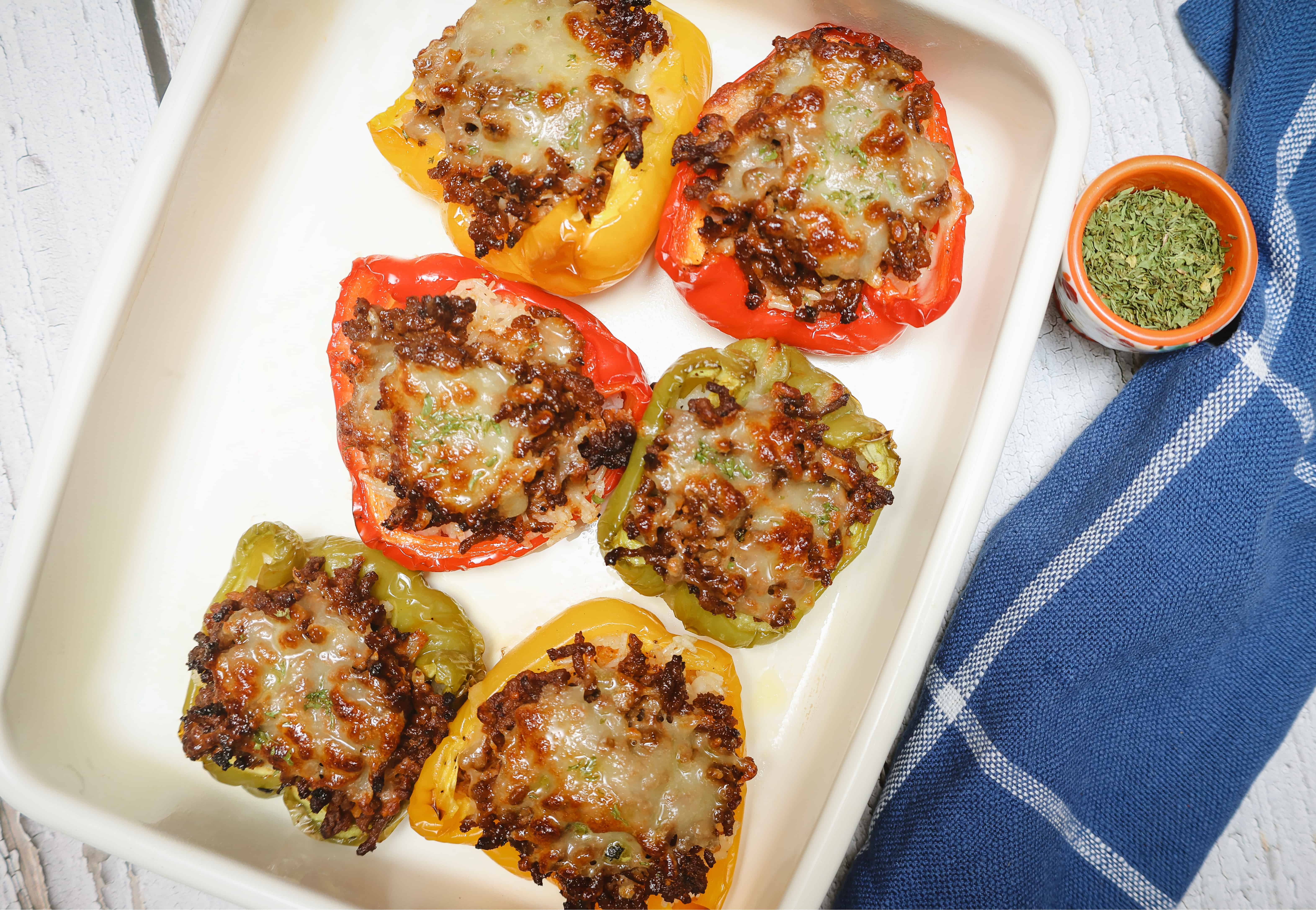 Southern Stuffed Peppers The Soul Food Pot