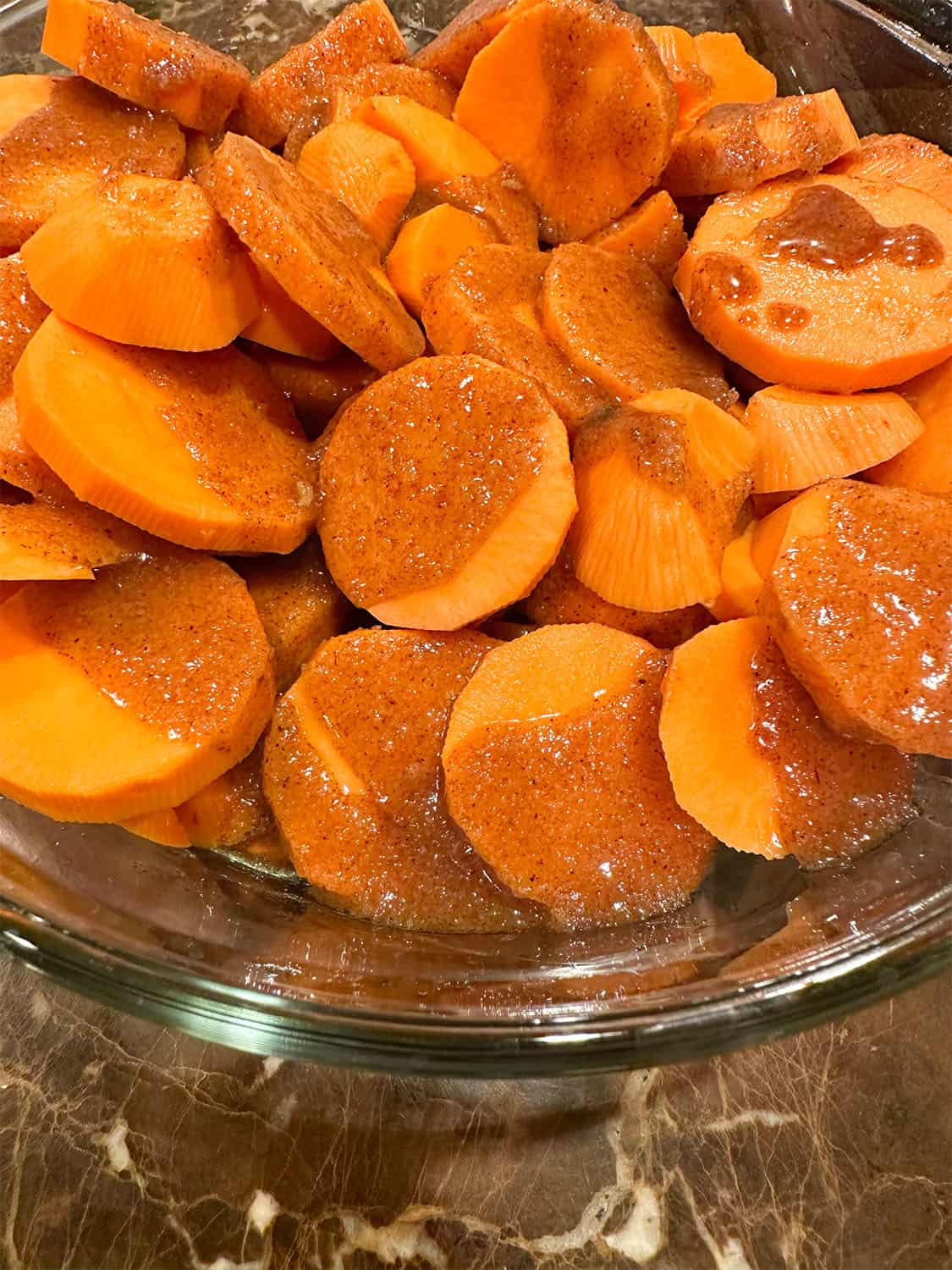 How to bake candied yams