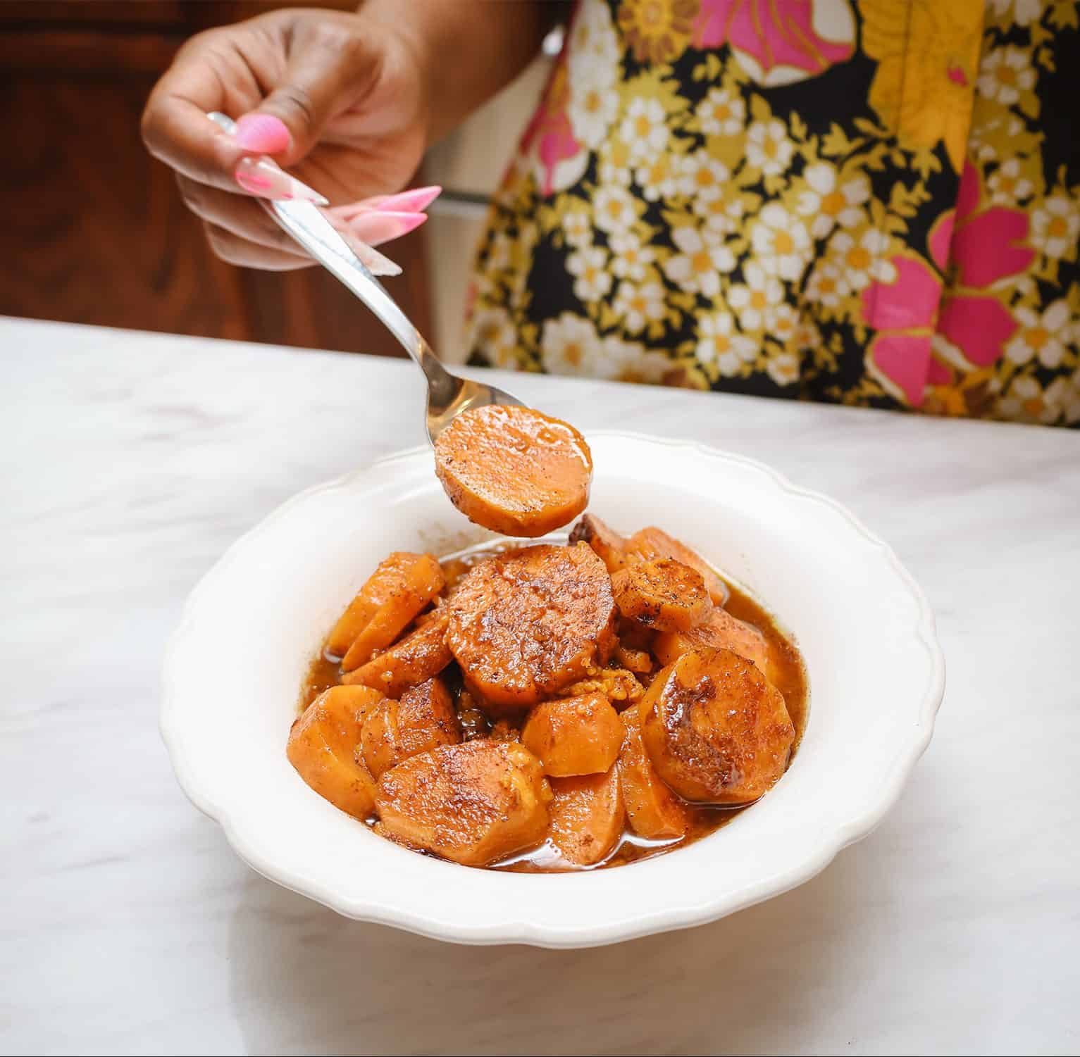 Southern Baked Candied Yams - The Soul Food Pot