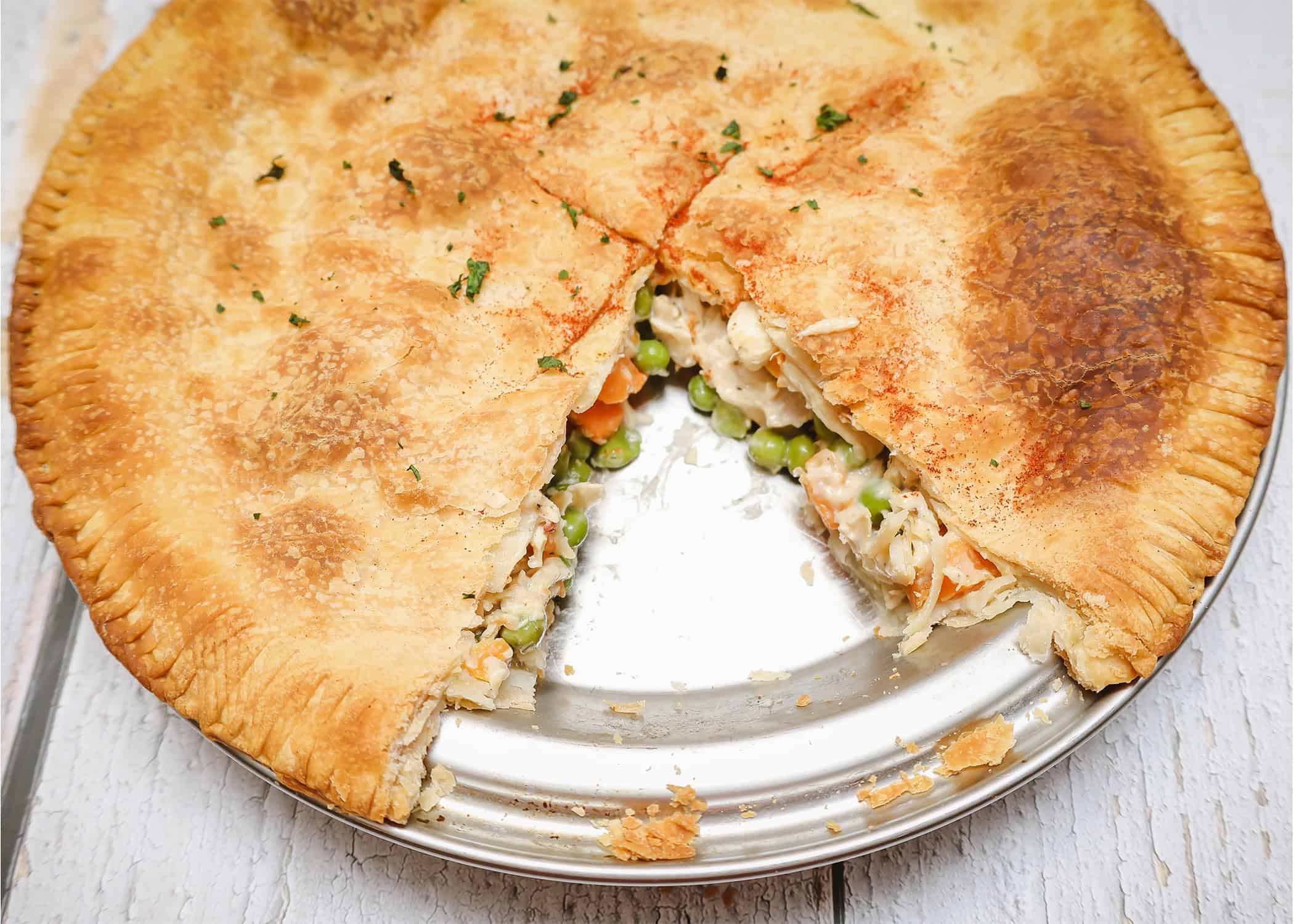 What chicken should you use to make the best soul food chicken pot pie recipe?
