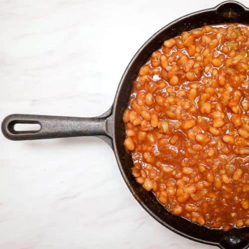 Easy Southern-Style Stovetop Baked Beans