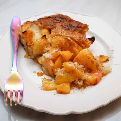 Southern Peach Cobbler With Frozen Peaches