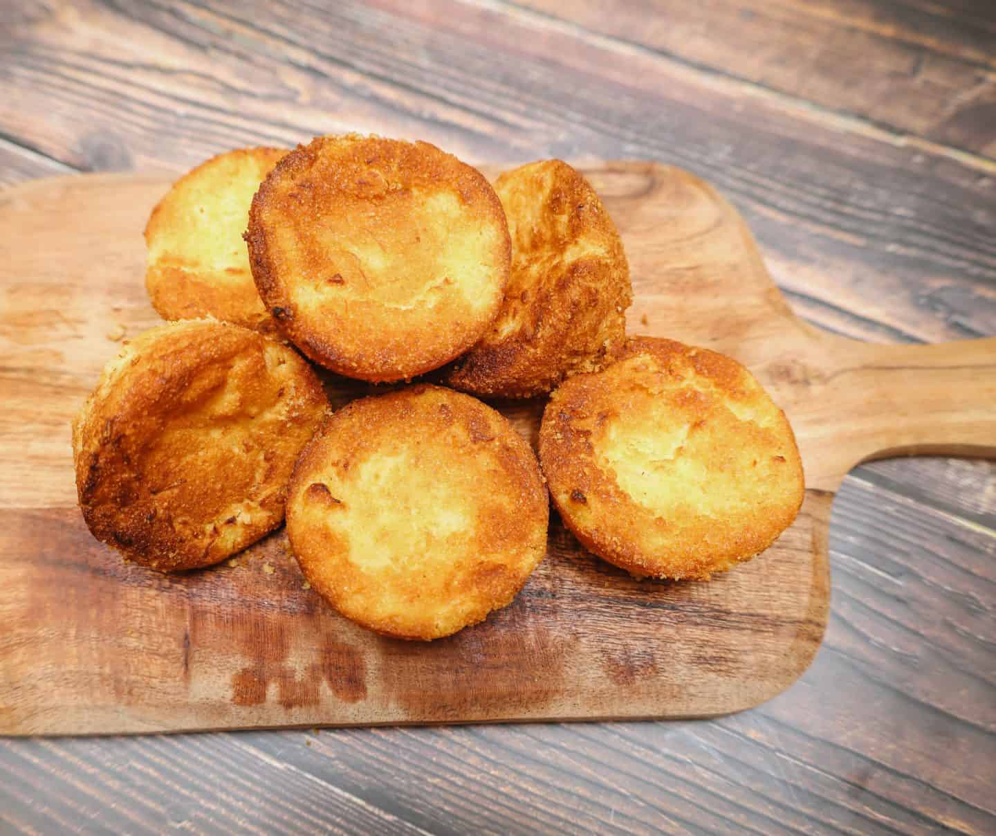 Golden sweet pineapple cornbread