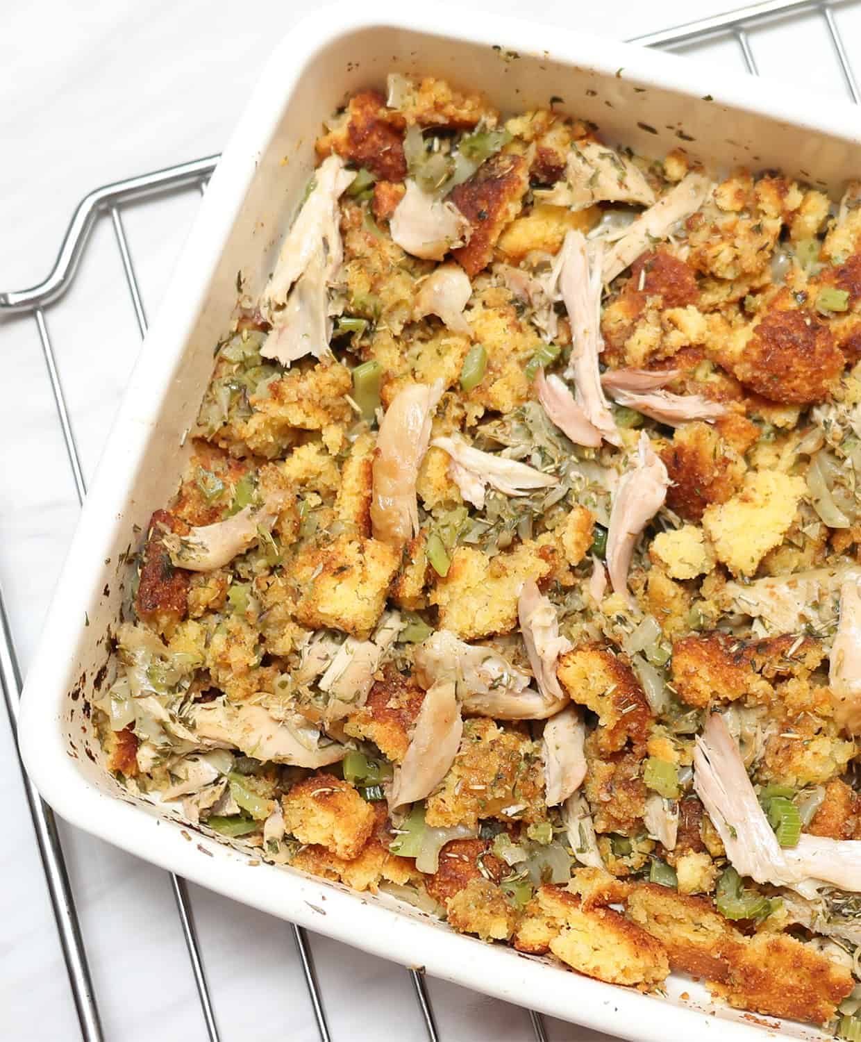 Soul Food Jiffy Cornbread Chicken And Dressing Recipe