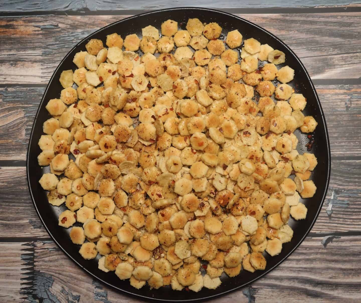 Soulful Seasoned Ranch Oyster Crackers Recipe