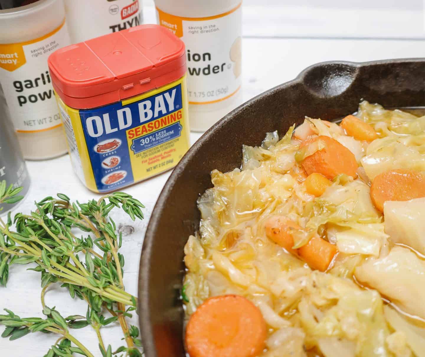 Authentic Jamaican fried cabbage