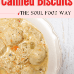 Chicken And Dumplings With Canned Biscuits The Soul Food Way