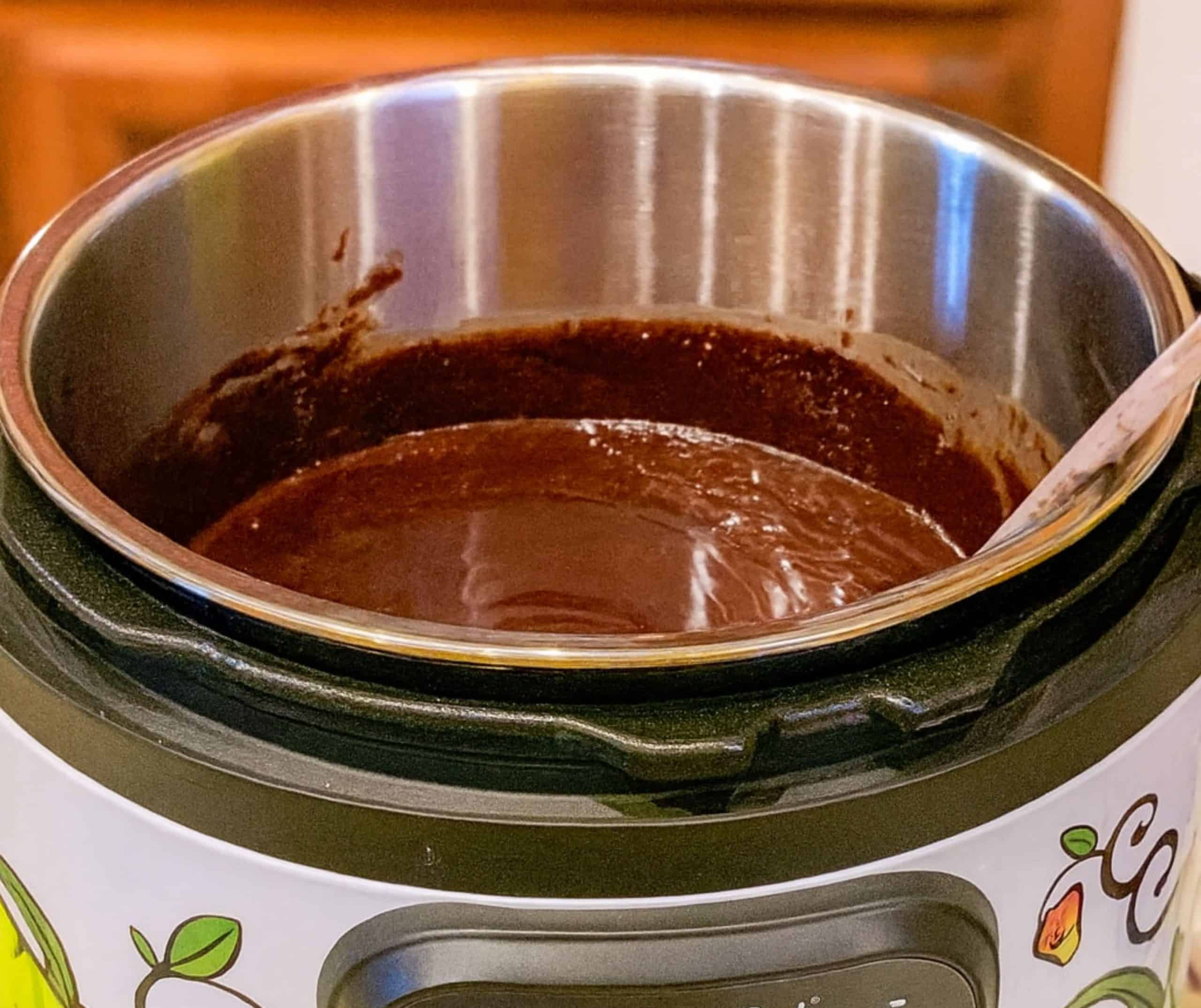 Easy Instant Pot Halloween Chocolate Dip