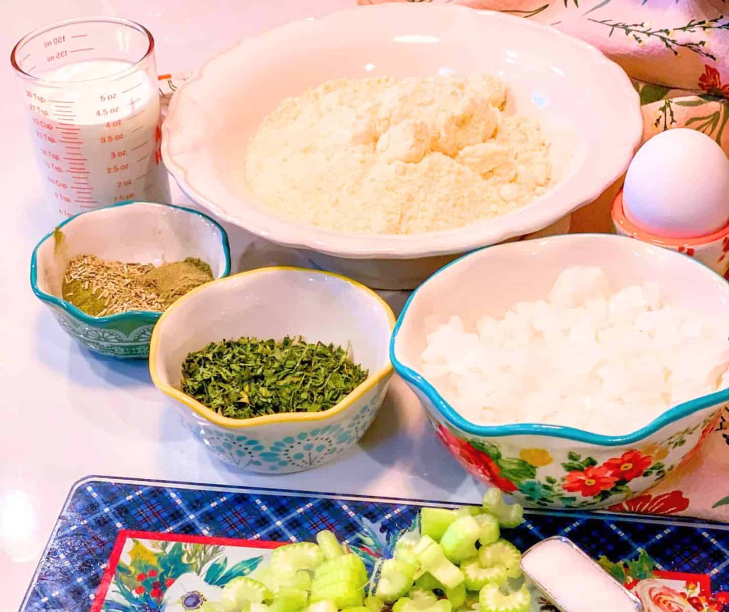 Old Fashioned Cornbread Dressing Ingredients
