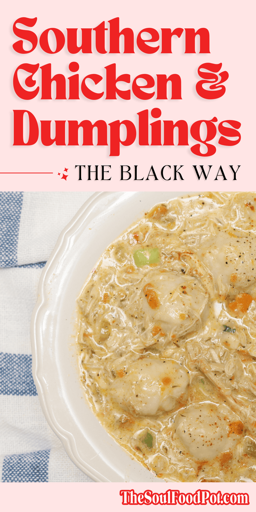 Soul Food Chicken and Dumplings