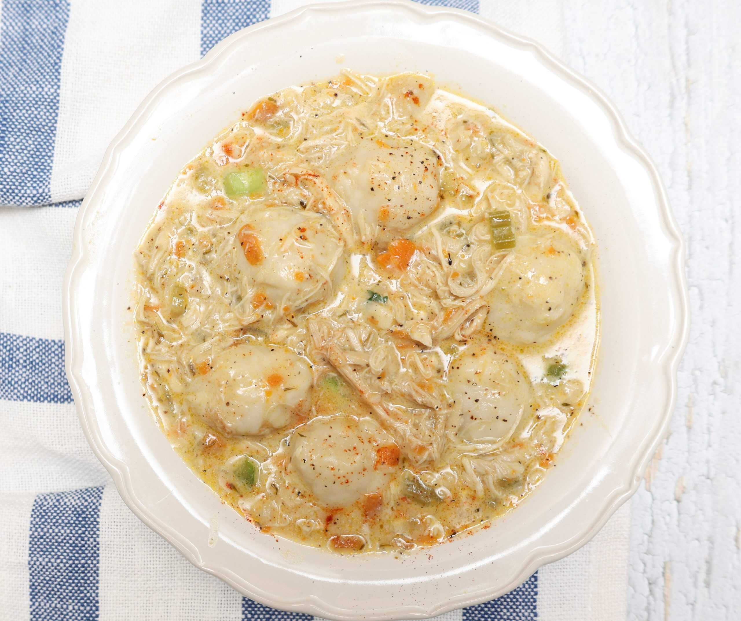 Southern Chicken And Dumplings The Black Way