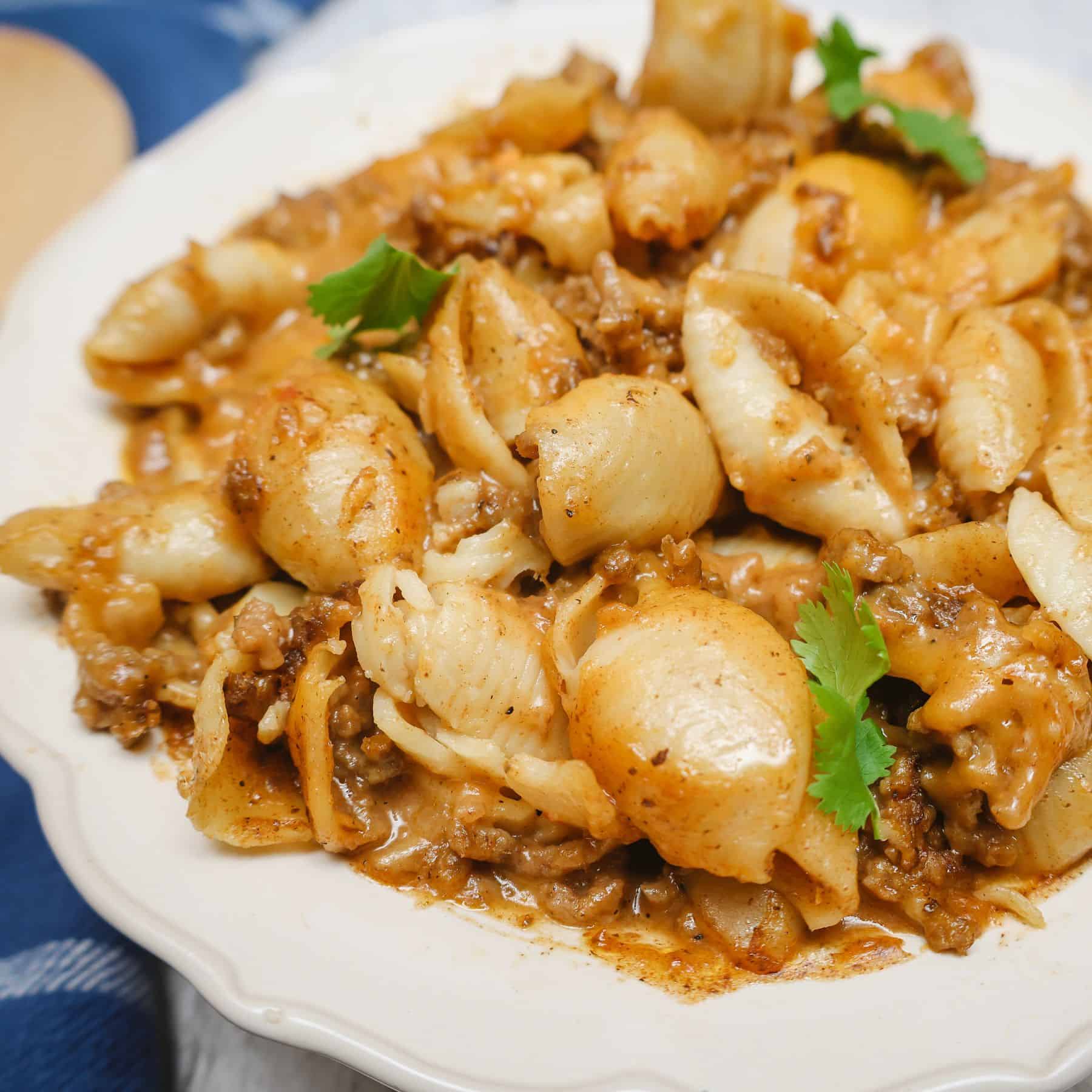 Easy Instant Pot Hamburger Helper