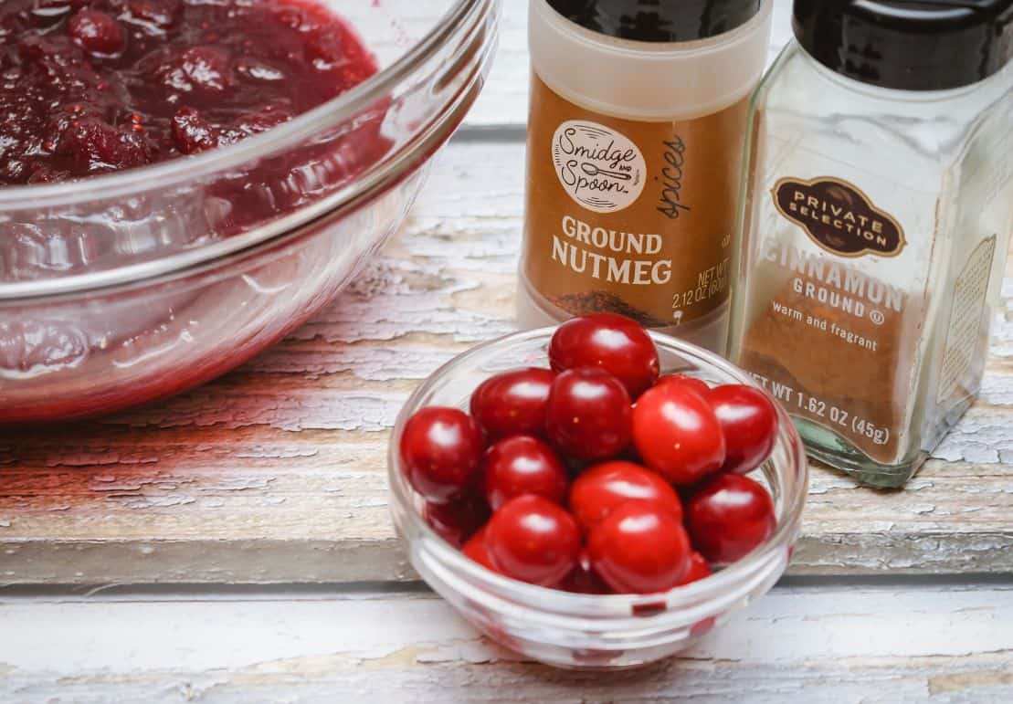 Fresh Cranberry Sauce Ingredients