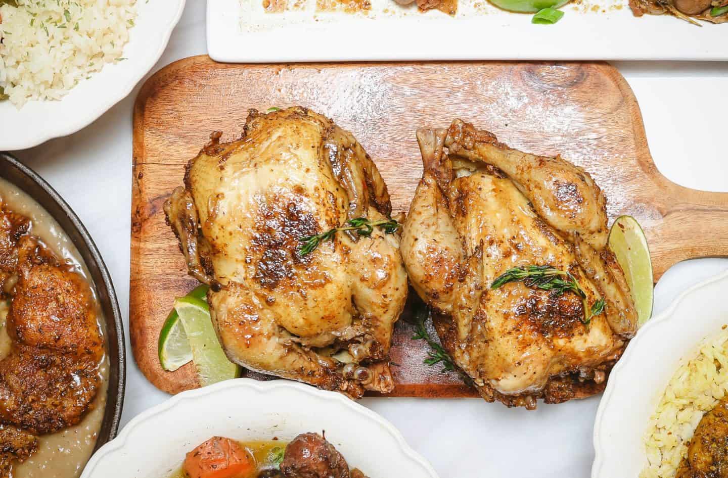 How do you keep Cornish hens from drying out?