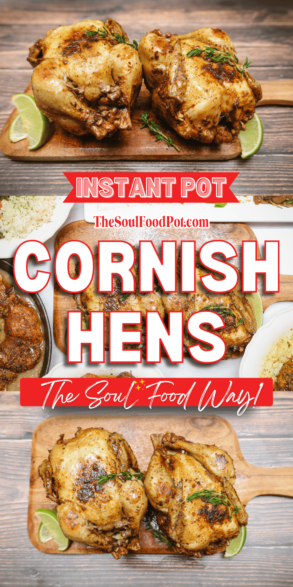 How to make Cornish hens in the Instant Pot