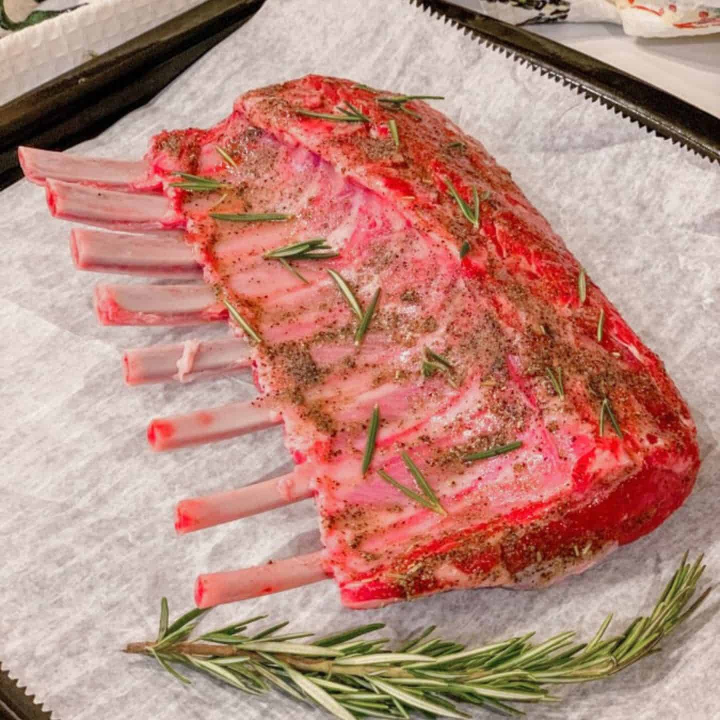 Air fryer lamb chops ingredients