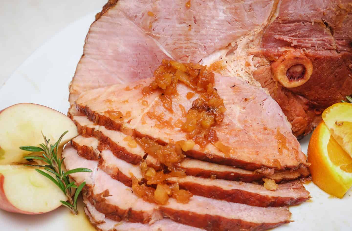 How to make a crushed pineapple-glazed ham the soul food way