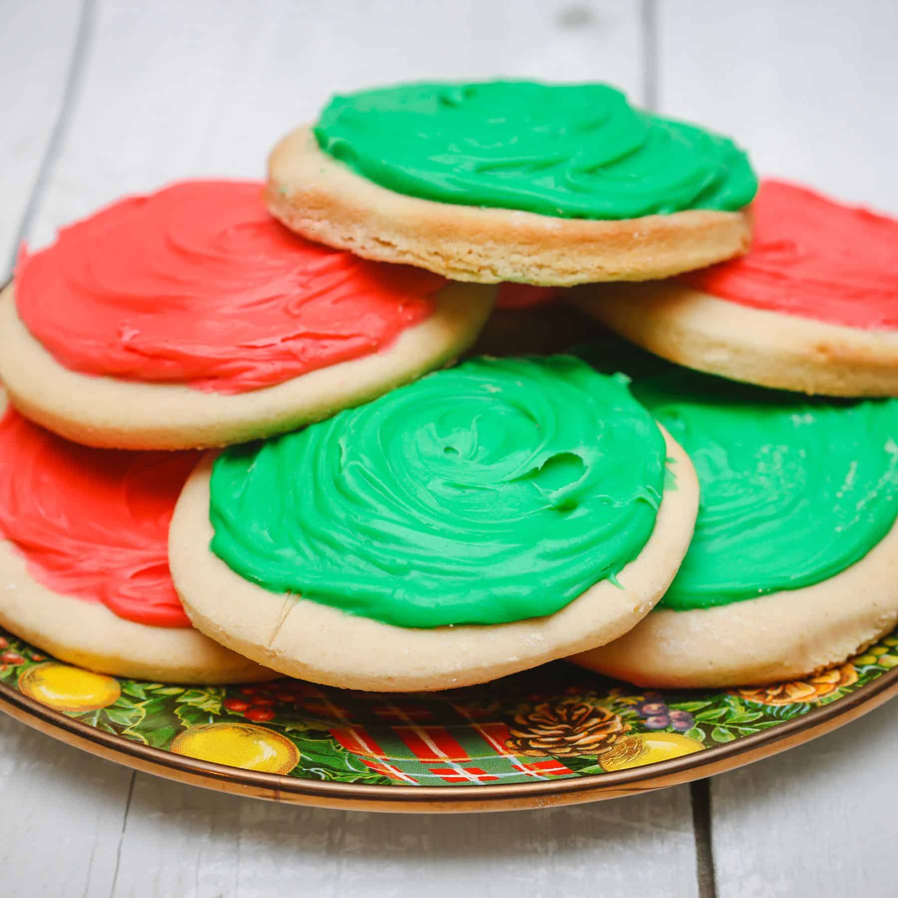 Southern Soul Food Traditional Tea Cakes With Icing Recipe