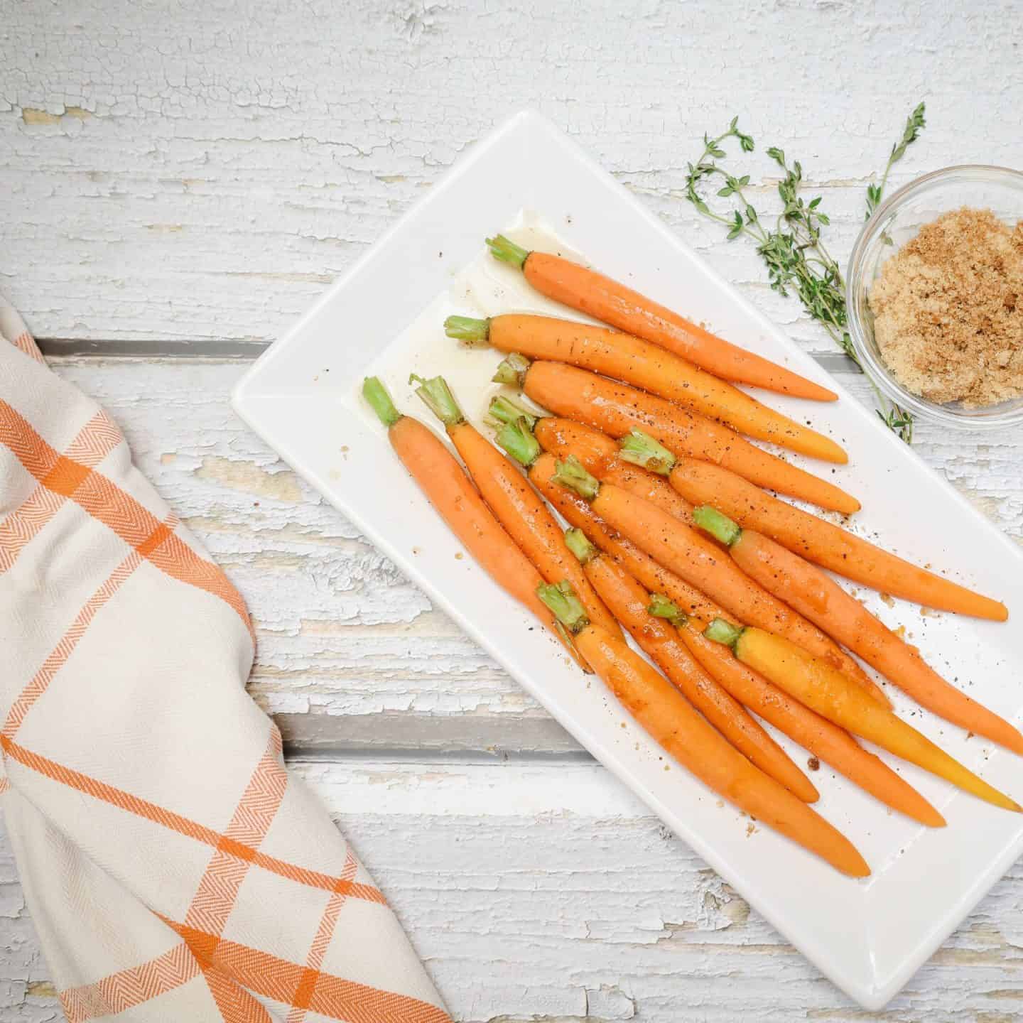 Old-Fashioned Southern Brown Sugar Glazed Carrots The Soul Food Way