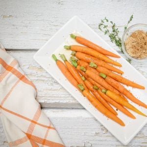 Old-Fashioned Southern Brown Sugar Glazed Carrots The Soul Food Way