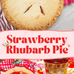 Soutthern Strawberry Rhubarb pie