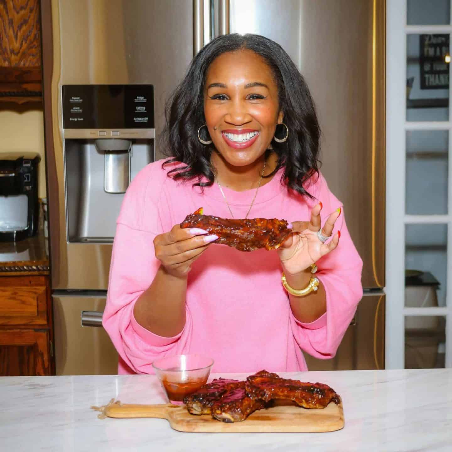 BBQ Season Tips - Shaunda Necole, after making The Soul Food Pot African American Soul Food BBQ Ribs for Cookout Season