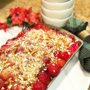 Southern-Style Strawberry Pretzel Salad - The Soul Food Pot Southern Desserts