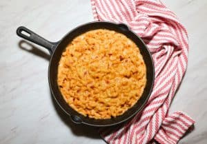 Golden Black folks’ skillet baked macaroni and cheese