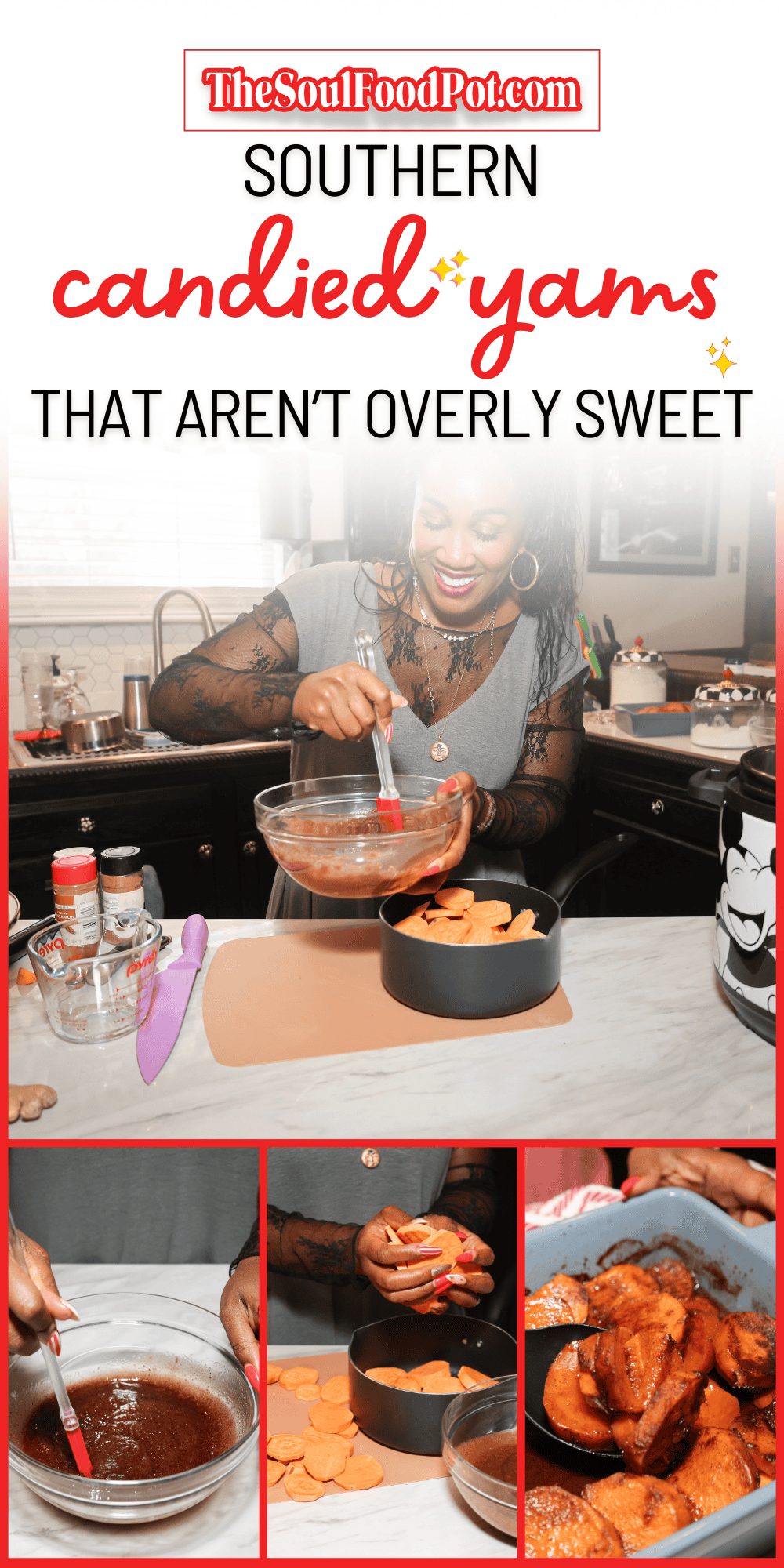 Southern candied yams that aren’t overly sweet