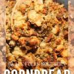 Black Folks Cornbread Dressing